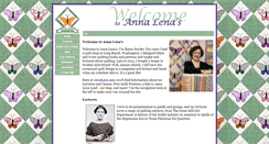 Desktop Screenshot of annalena.com